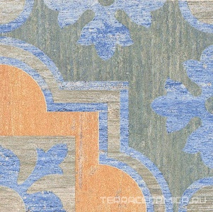 Вставка Колор Вуд микс A395|13x13