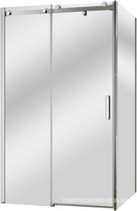 Душевой уголок 1200(1175-1225)х1000(980-1050)хh1950мм, прямоугольный, правый/левый, вход 505мм, (стекло прозр. 8мм, фурнит.цв.хром), Stylus-Soft ZZ