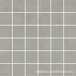 Декор Про Чементо мозаичный серый матовый 30x30
