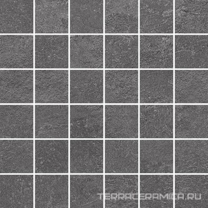 Декор Про Стоун антрацит мозаичный |30x30
