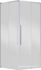 Душевой уголок 900х900хh1950мм, квадрат, (стекло прозрачное 6мм Easy Clean, фурн.цв.хром), Slim-N ZZ