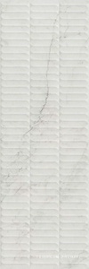 Тубкаль белый глянцевый структура обрезной 30x89,5x1,05
