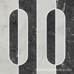 Декор Тубкаль наборный матовый обрезной 30x30x0,9