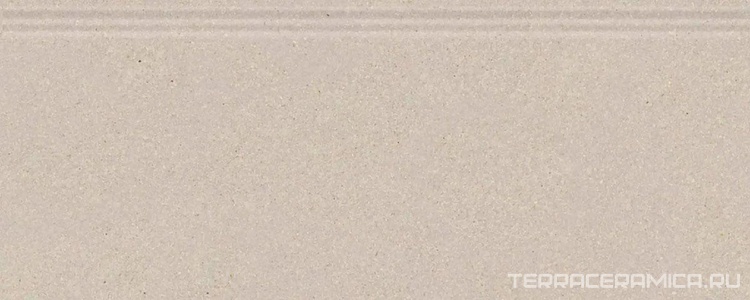 Плинтус Рабат бежевый матовый обрезной 30x12x1,3