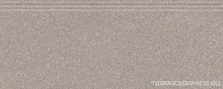 Плинтус Рабат серый матовый обрезной 30x12x1,3