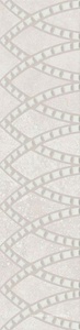 Бордюр Литос серый светлый матовый обрезной 30x7,2x0,9