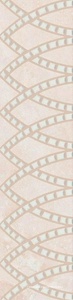 Бордюр Литос бежевый светлый матовый обрезной 30x7,2x0,9