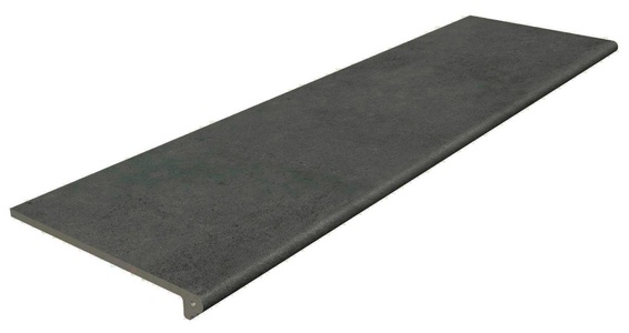 Peldano Redondeado Urban Grafito Liso 119.7x33x14