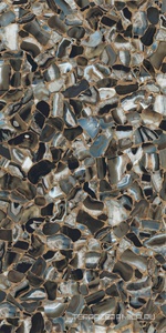 Agata Black Lucidato (Shiny) 6 mm 150x300