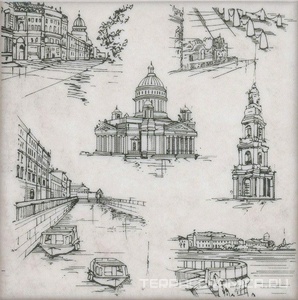 Декор Марчиана SpB A536 |20x20