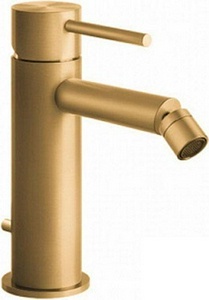 Смеситель для биде, с д/к, (цв.Brass Brushed PVD), Flessa ZZ