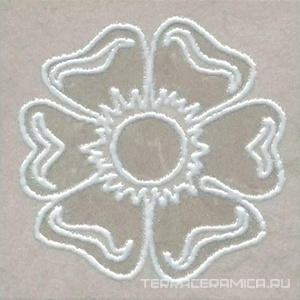 Декор Монсанту серый светлый 7,2х7,2