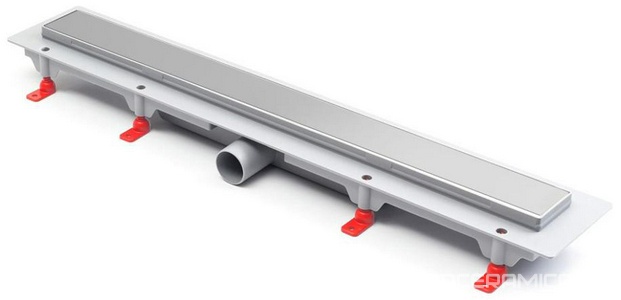 Душевой лоток Klasik 650 мм D40, хром глянец ZZ