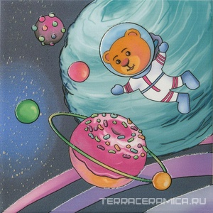 Декор Космос 3 ZZ 20х20