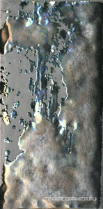 Декор Граффити металл серый |20x9,9