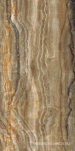 Гранит Оникс коричневый LLR лаппат 60x120