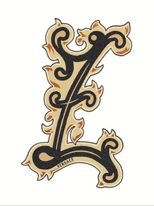 Alphabet Bianco Z ZZ| 14,5x19,4