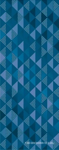 Декор Vela Indigo "Confetti" |20.1x50.5