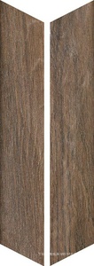Vintage Brune Chevron |7.5x40.7