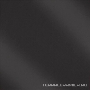 Грес Уральский UF019 насыщенно-черный моноколор полированный|60x60