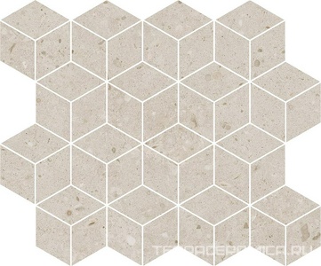Декор Риккарди мозаичный бежевый матовый 37.5x45