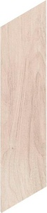 Chevron 60° White ZZ 11x54