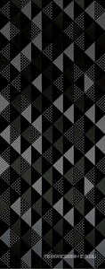 Декор Vela Nero "Confetti" |20.1x50.5