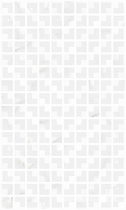 Libretto white decor 01 30x50