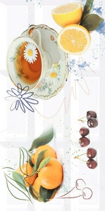 Декор VOGUE Morning 3 40,5х20,1