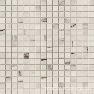 Marvel Bianco Fantastico Mosaico Lappato  ZZ 30x30