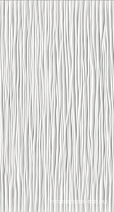 3D Wave White Matt 30,5x56 ZZ