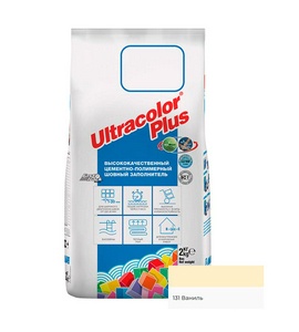 ULTRACOLOR PLUS затирка д/швов N131/2кг (Ваниль)