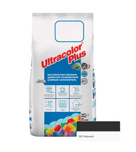 ULTRACOLOR PLUS затирка д/швов N120/2кг (Черный)