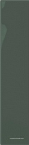 Plinto Green Gloss ZZ 10.7x54.2
