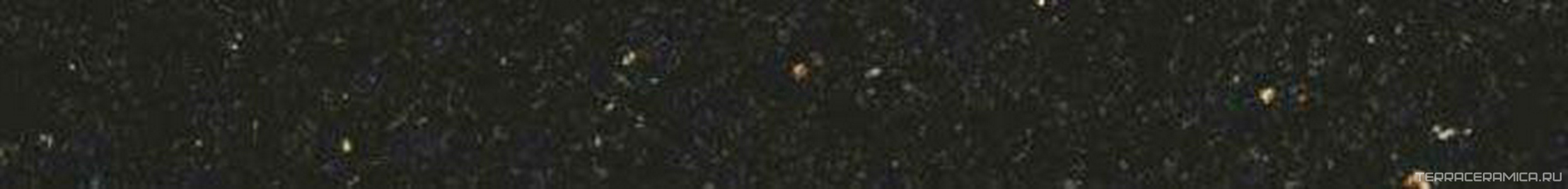 Подступенок гранит Black Galaxy flamed   |125x15x1.7