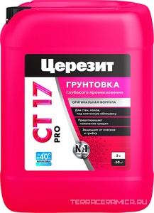 Грунтовка CT 17 PRO универсальная морозостойкая 5 кг.