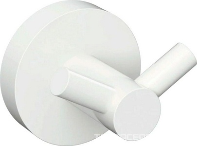 Крючок двойной (цв. белый), White ZZ