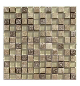 Мозаика из стекла на сетке SK10-056 ZZ |30x30