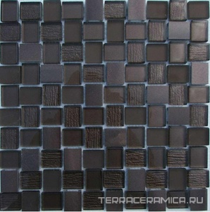 Мозаика из стекла на сетке SA10-071 ZZ |28.6x30.8