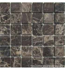 Мозаика из камня на сетке М20-032-48Т ZZ |30.5x30.5