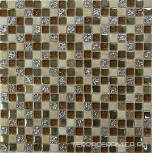 Мозаика Glass & Stone SY01 комбинированная  (чип 23x23) ZZ|30x30