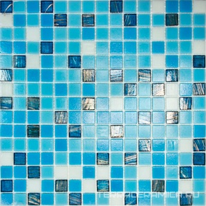 Мозаика HK-15 (чип 2x2 мм) синий микс ZZ|32.7x32.7