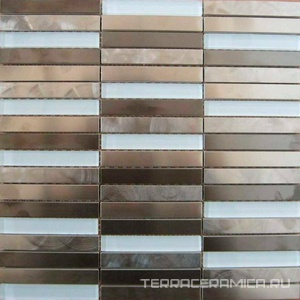 Мозаика из металла на сетке A10-106 ZZ |30x30