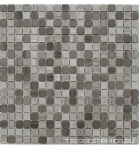 Мозаика из камня на сетке M20-094-15P ZZ |30.5x30.5