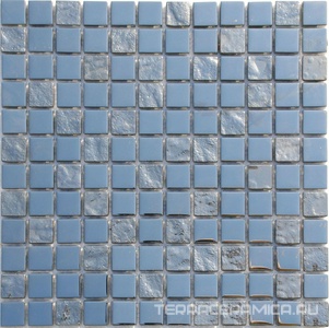Мозаика из стекла на сетке S10-167 ZZ |30x30