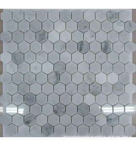 Мозаика из камня на сетке X21-001-P ZZ |29.5x28