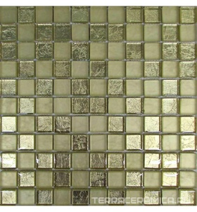Мозаика из стекла на сетке S10-004 ZZ |30x30