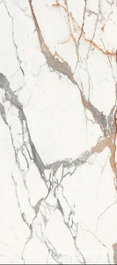 Luxury Gold White 6 mm glossy 120x270
