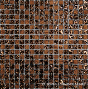 Мозаика из стекла на сетке S10-163 ZZ |30x30