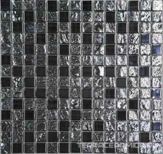 Мозаика из стекла на сетке S10-166 ZZ |30x30